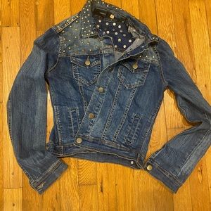 Women’s Forever 21 Studded Jean Jacket!